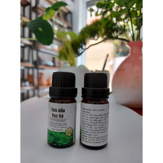Tinh dầu Bạc Hà tự nhiên nguyên chất 100% | Tinh dầu chống say xe Eslife