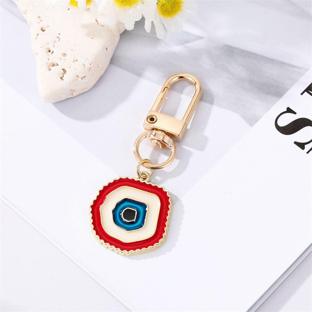 LANFY Móc Khóa Bùa Hộ Mệnh Mắt Xanh Phong Cách Boho Cho Cặp Đôi