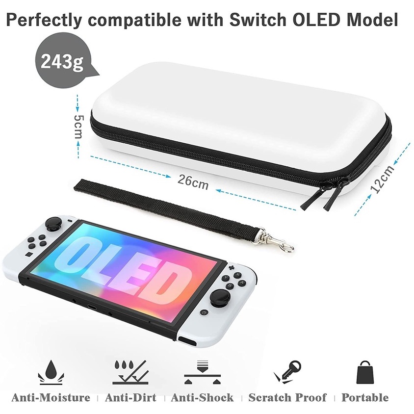 Túi Đựng Máy Chơi Game Nintendo Switch 9 Trong 1