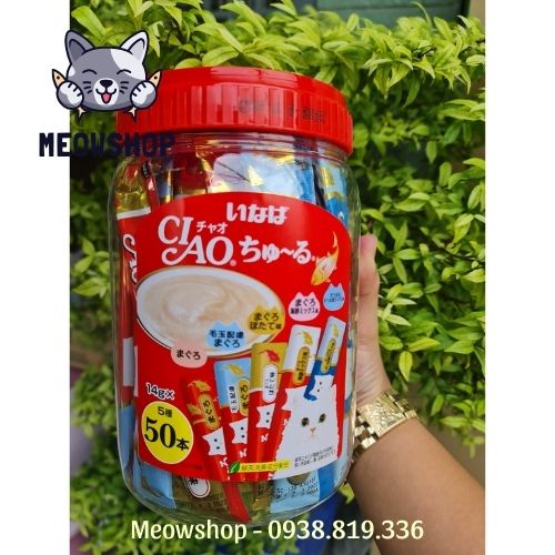 Súp Thưởng Ciao Inaba - Hũ 50 thanh