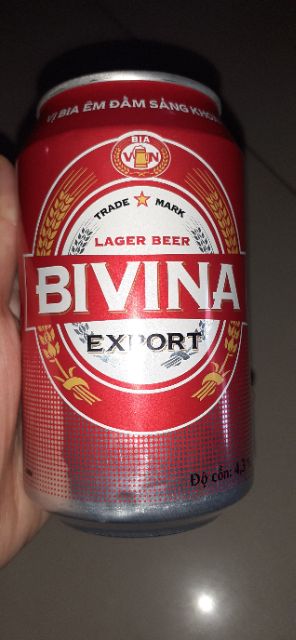 Bia BIVINA lon 330ml (4.5%)