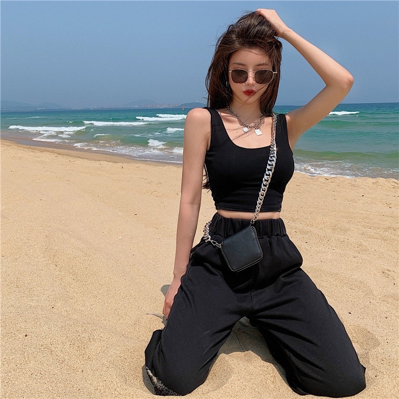 Áo croptop bản to che khuyết điểm ( Mẫu mới) | BigBuy360 - bigbuy360.vn