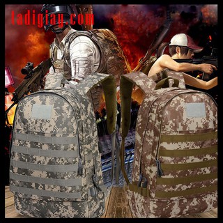 Balo Game Chiến Thuật 3 PUBG Cá Tính Balo Camo Vải Dù Nam Chống Nước Đa Năng Phong Cách - TADIGIAY.COM