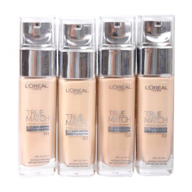 Kem nền mịn da dạng lỏng L'Oreal Paris True Match Liquid Foundation 30ml