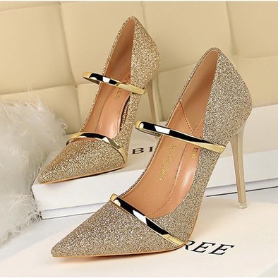 Giày cao gót 8P kiểu dáng thời trang quý phái trend mã BBC37