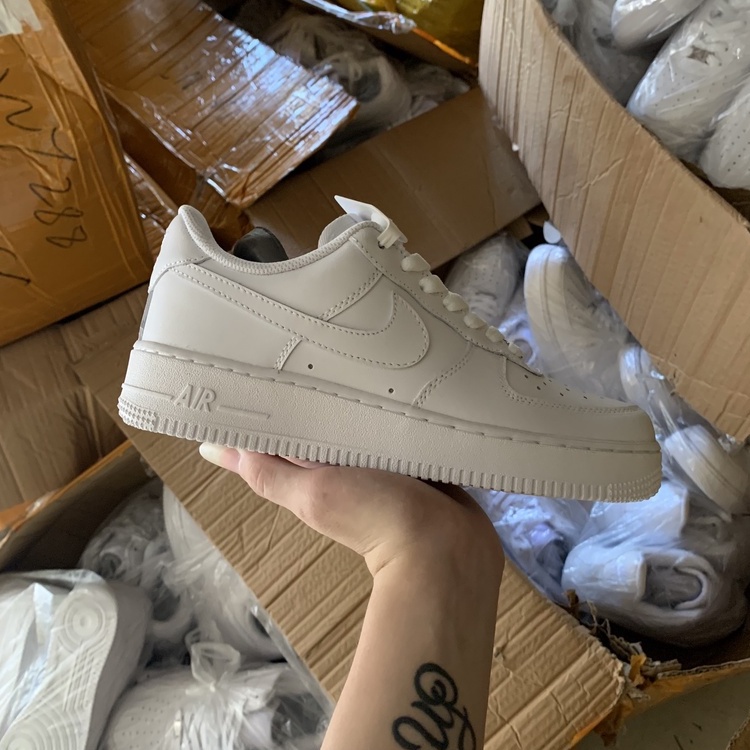 Giày sneaker Air Force 1 Low White , SC Full Box Pk Và Tặng Kèm Tất