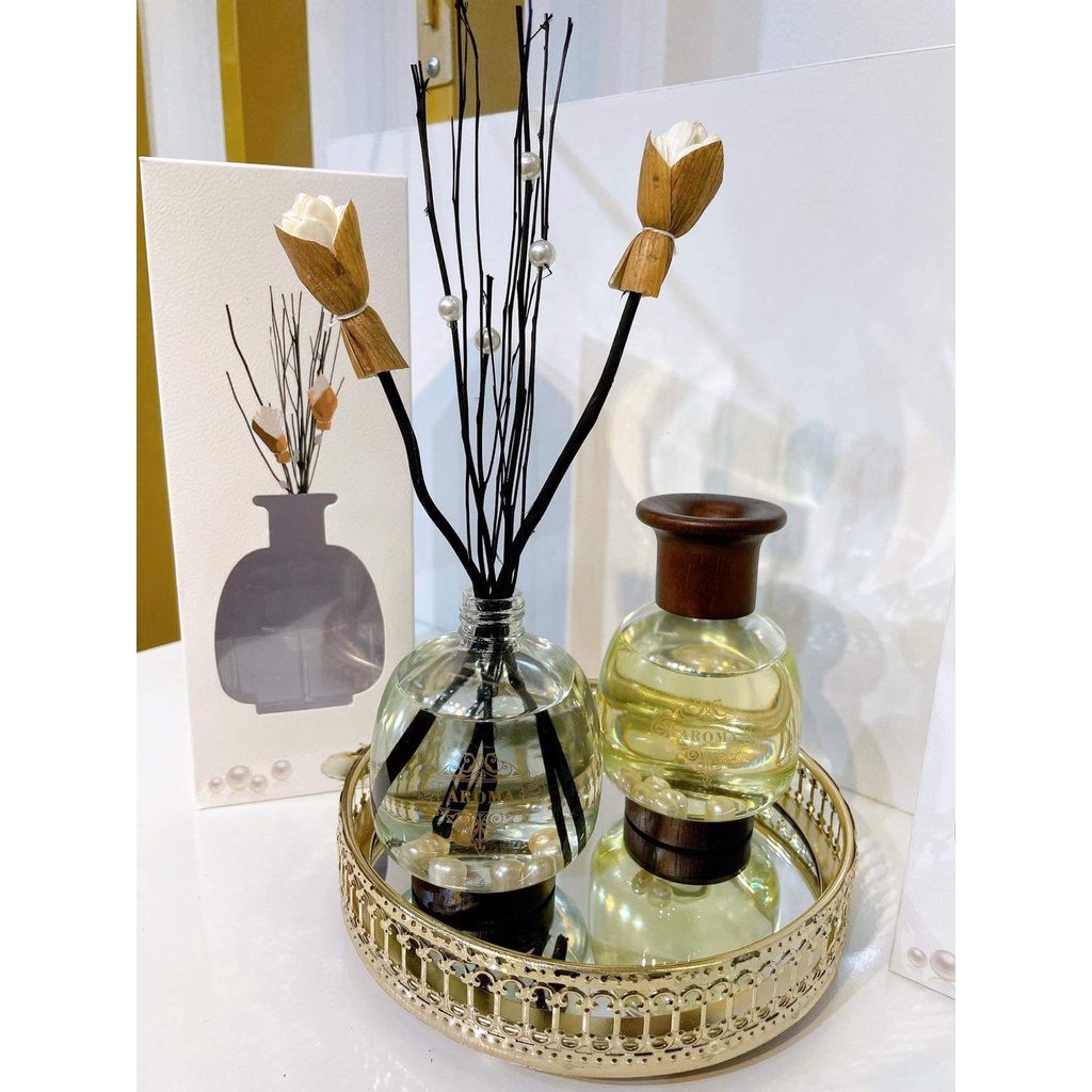 Tinh Dầu Aroma Bulgari White Tea & Aroma Daisy Mùi Hương Tự Nhiên, Nữ