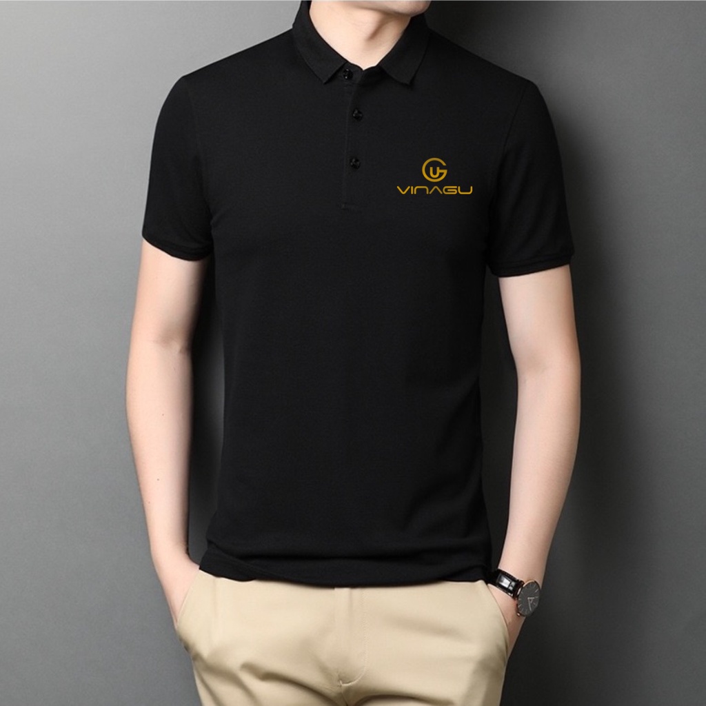 [Hàng cao cấp vnxk] Áo thun polo nam VINAGU cao cấp