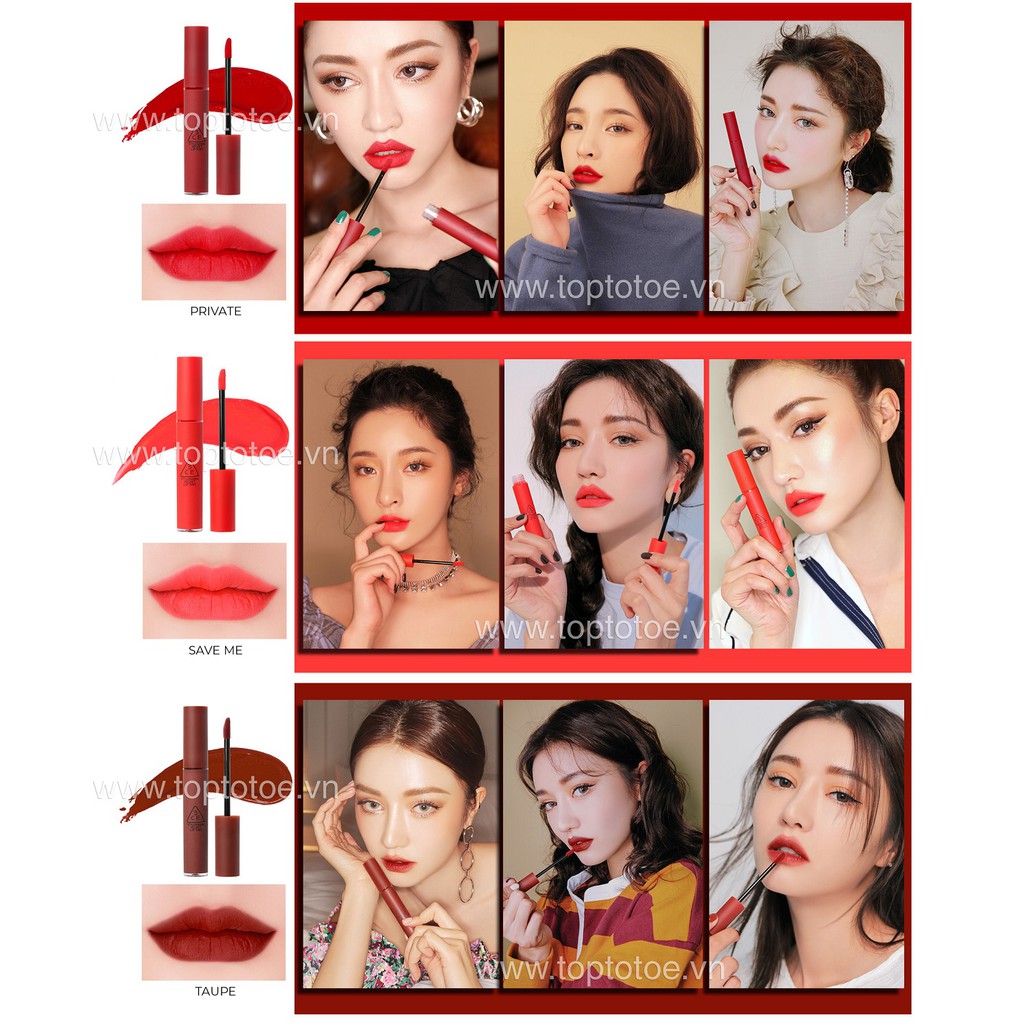 Son Kem Lì 3CE Velvet Lip Tint | BigBuy360 - bigbuy360.vn