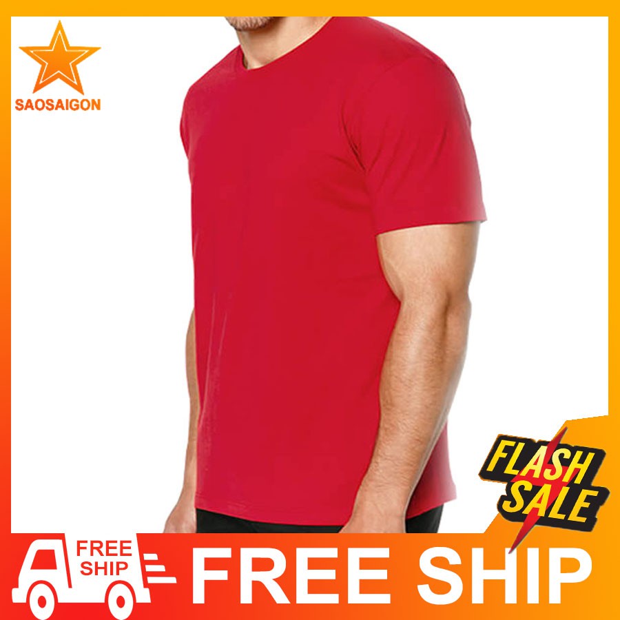 Áo thun nam cổ tròn vải cotton co giãn SL176 STARLORD | BigBuy360 - bigbuy360.vn