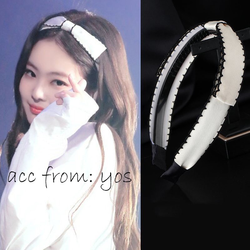 Băng đô cài tóc nơ vải Jennie xinh xắn HOT TREND