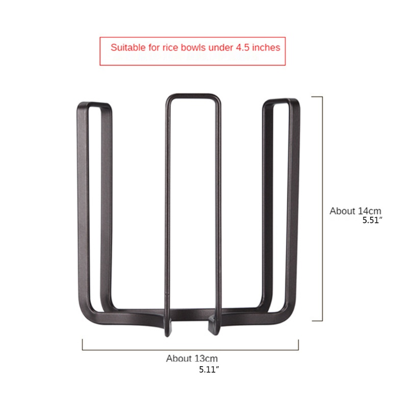 Giá Đỡ Chén Dĩa Bằng Kim Loại Tiện Dụng