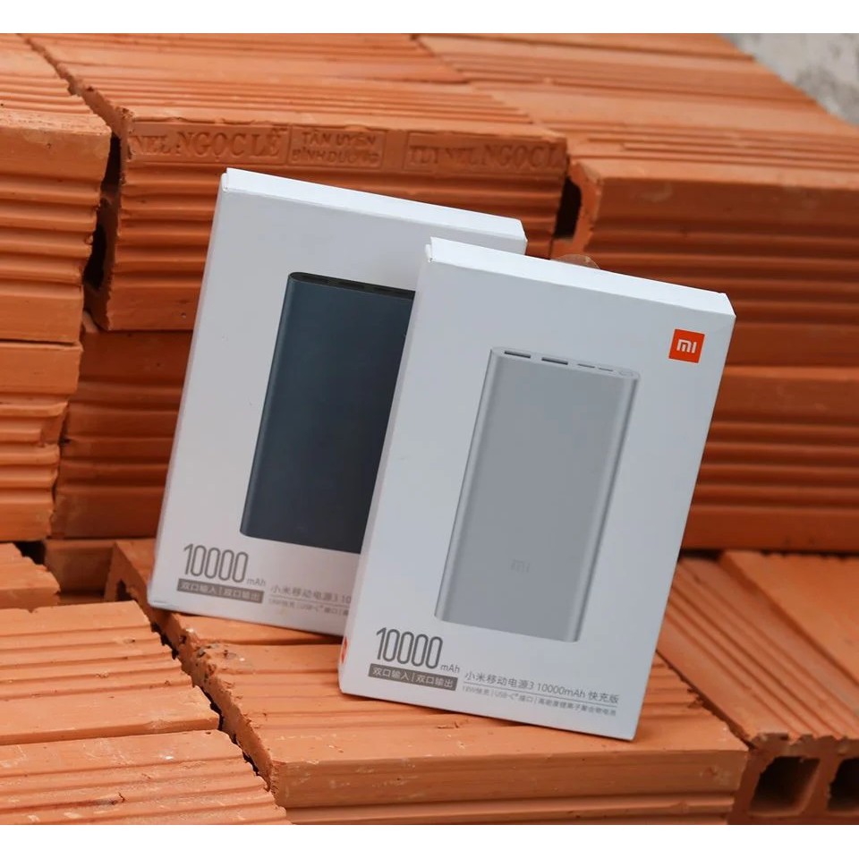 Pin Sạc Dự Phòng 10000mAh Xiaomi bản sạc nhanh 18W Gen3 PLM13ZM