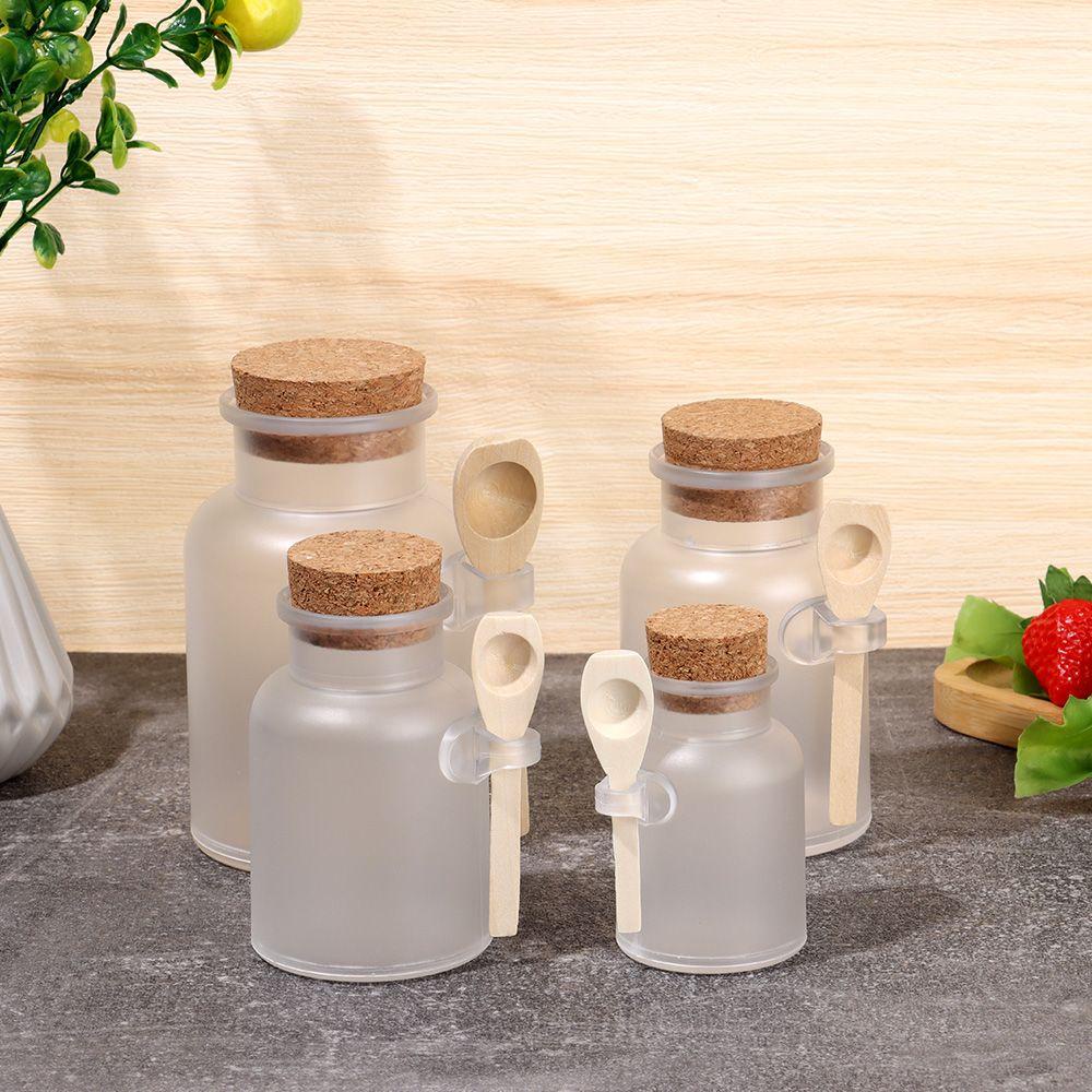 Hũ Đựng Gia Vị Bằng Gỗ Nhám Đa Năng 100-500g
