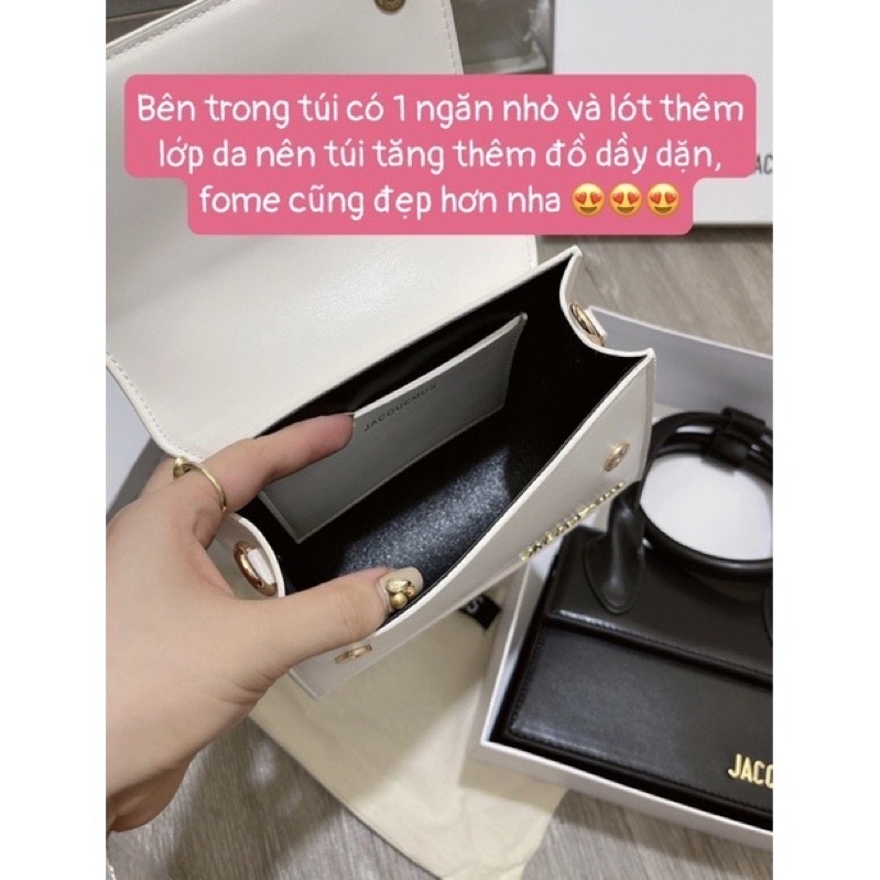 Túi JacQuemus Quai Xoắn Hàng FullBox Size 20
