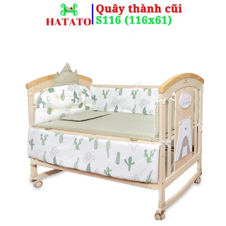 Quây cũi cho bé Hatato S116 - D116cm x R61cm