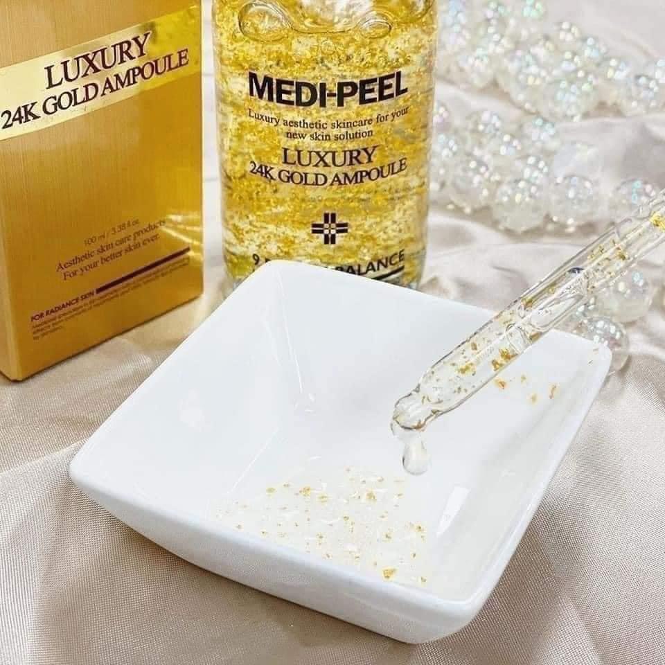 Serum 24k Gold Medipeel Hàn Quốc phục hồi làn da từ sâu bên trong lọ 100ml - CO160