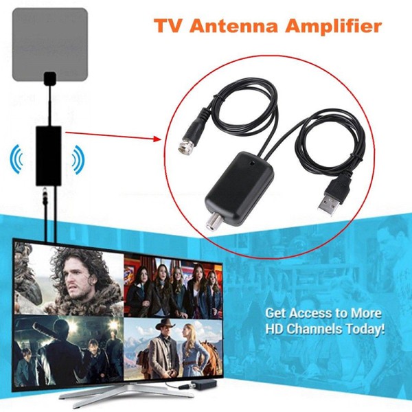 Bộ dây cáp nối ăng ten khuếch đại tín hiệu TV/kỹ thuật số HD/ truyền hình cáp HD 25DB