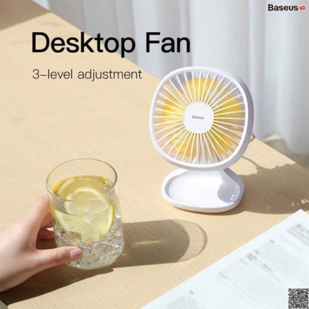 Quạt mini để bàn Baseus Baseus Pudding-Shaped Fan