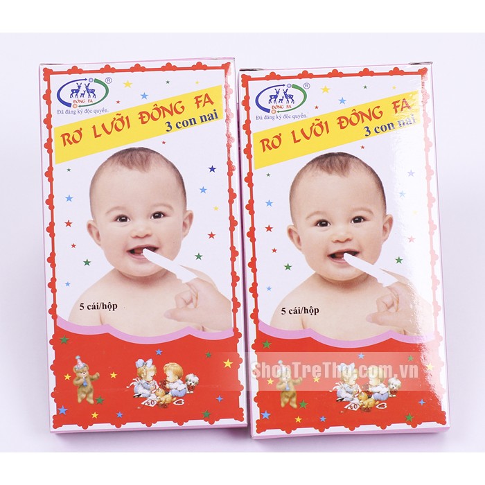 combo 10 Gạc rơ lưỡi đông fa (h/5 cái)