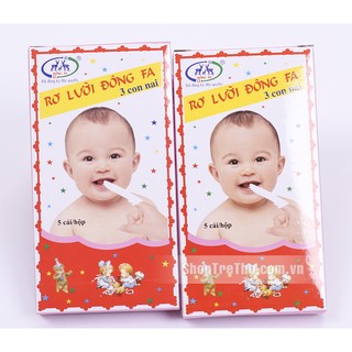 combo 10 Gạc rơ lưỡi đông fa (h/5 cái)