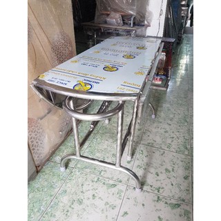Bàn tròn xếp 3 1.2 met