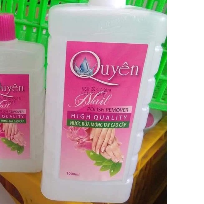 nước rửa móng axeton trai 1000ml