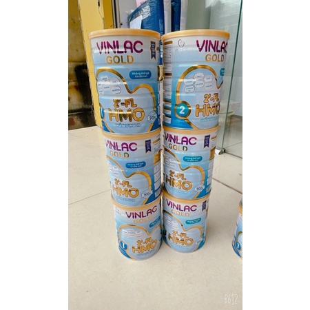 Sữa vinlac gold 900g số 1,2