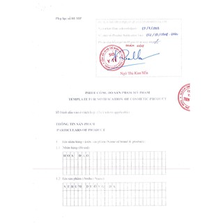 Serum Hoa Đào