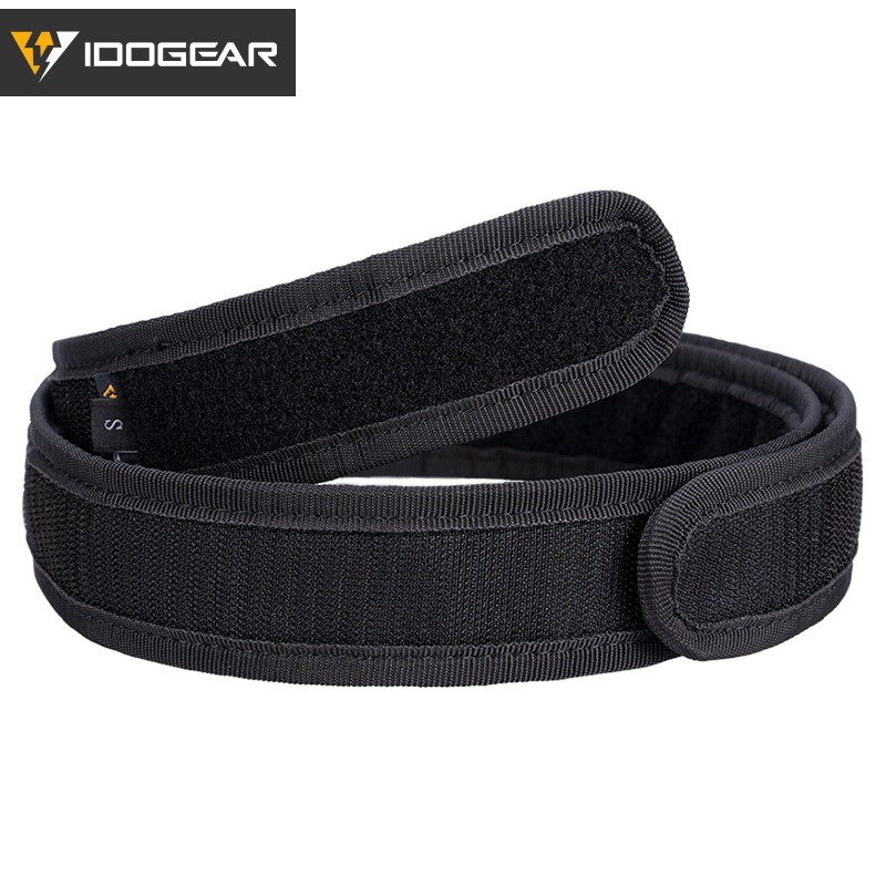 IDOGEAR Tactical Inner Belt Men's Belt 1.7 "Black Nylon Material 3418