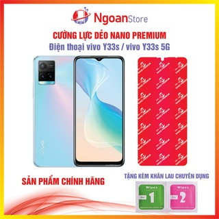 Cường lực dẻo nano cho điện thoại vivo y33s / y33s 5g - ngoan store