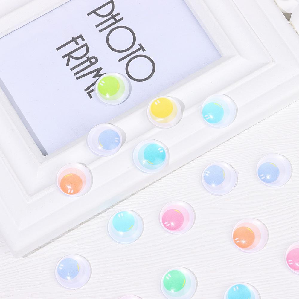 Bộ 50 Mắt Kính 6 / 10 / 16 / 20 / 25mm Dùng Làm Búp Bê / Trang Sức Thủ Công