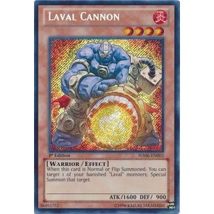 Thẻ bài Yugioh - TCG - Laval Cannon / HA06-EN003'