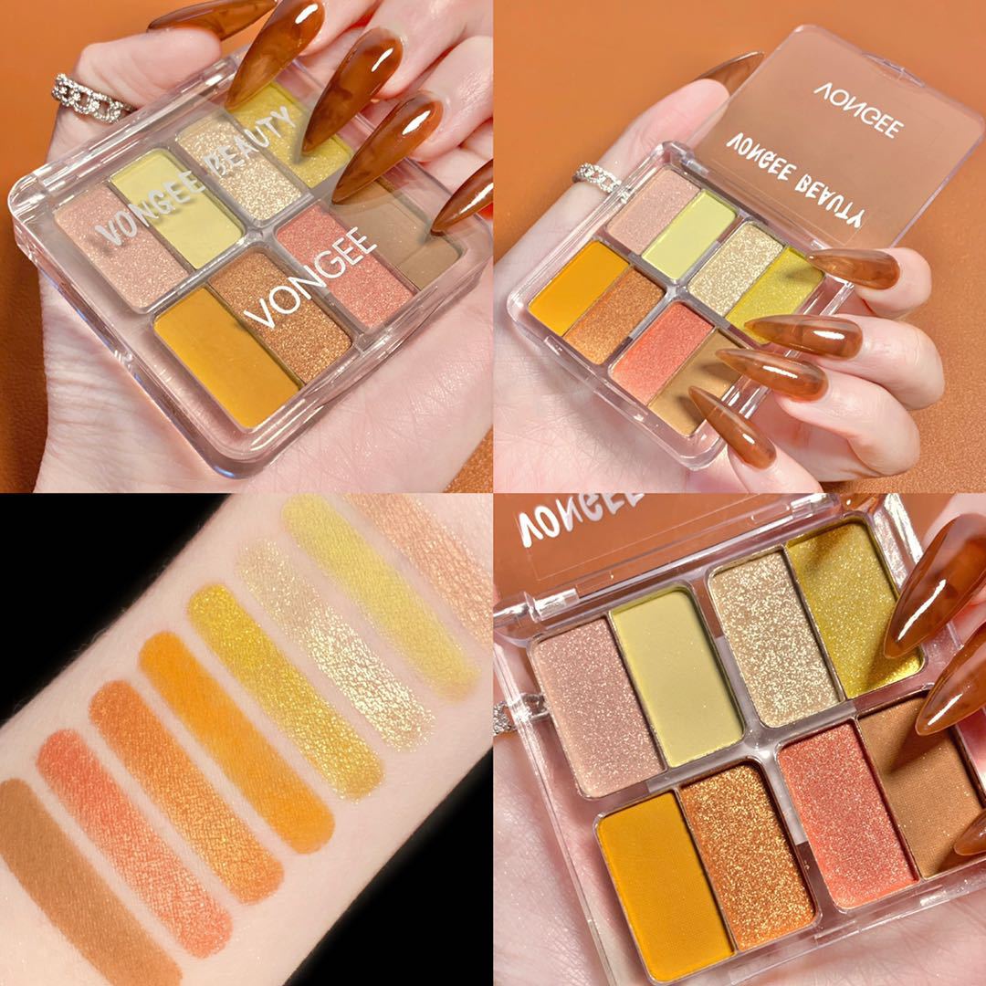 (Hàng Mới Về) Bảng Phấn Mắt 8 Màu Sắc Hiệu Ứng Lì / Ánh Nhũ Ngọc Trai Mini | BigBuy360 - bigbuy360.vn