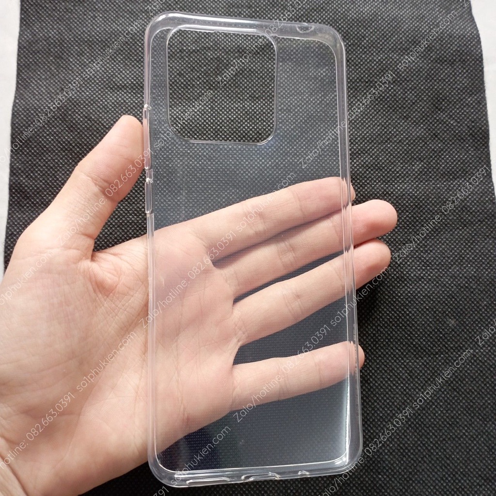 Ốp lưng Xiaomi Redmi 10C bảo vệ cam dẻo đen trơn, loại dẻo trong suốt bền đẹp