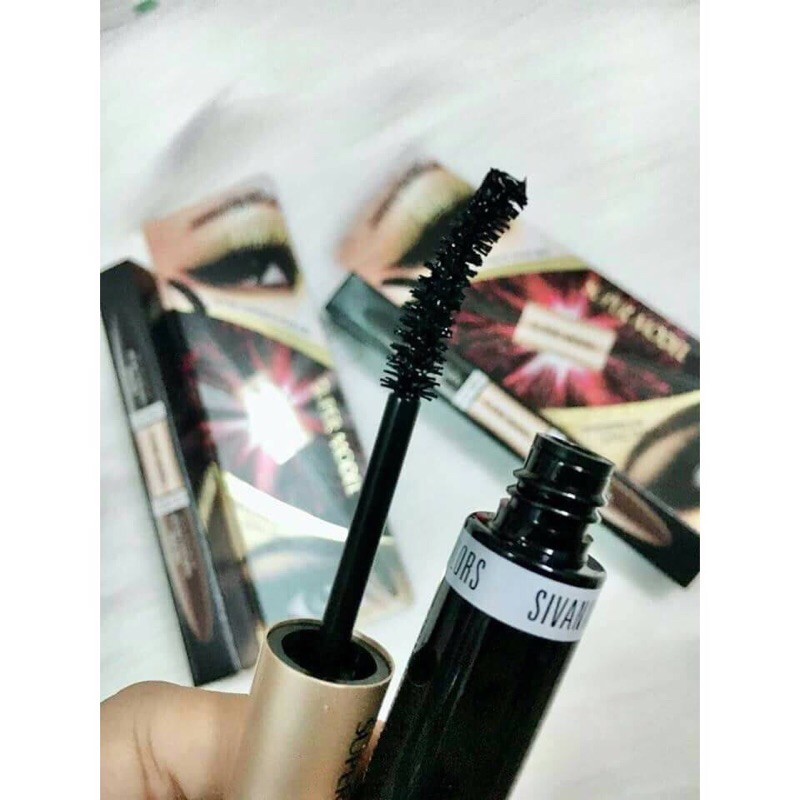 Mascara chuốt mi 2 đầu Sivanna 2 màu