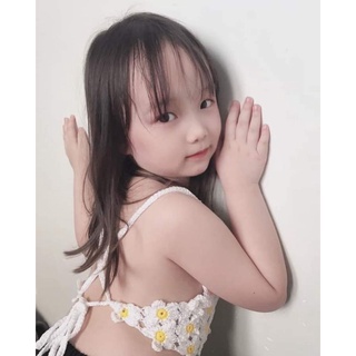 yếm hoa cúc hoạ mi cho mẹ và bé