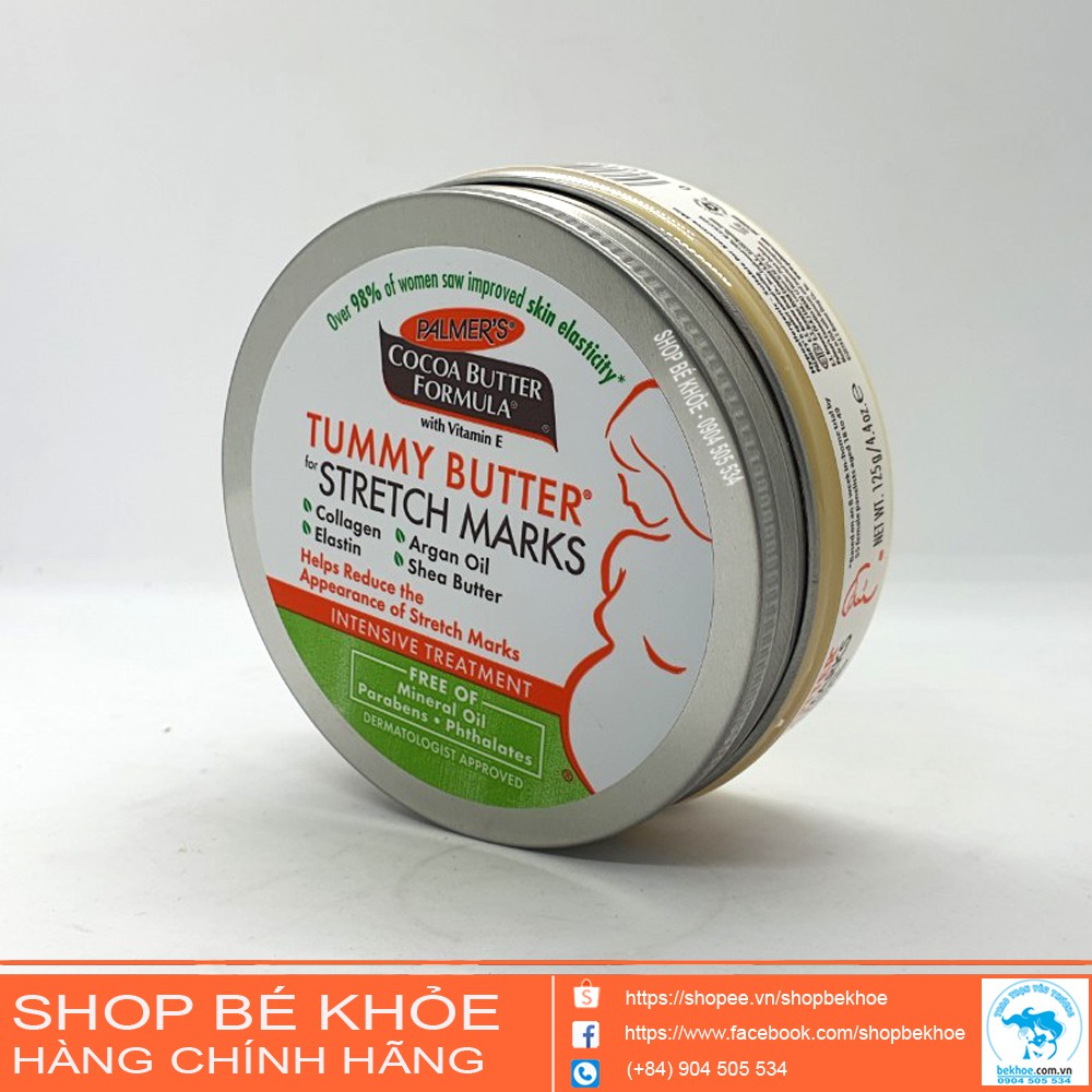 Kem bơ đặc trị rạn da Palmer's - Palmer's Cocoa Butter Formula Tummy Butter