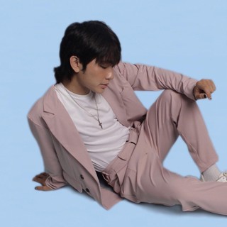 MILKY BLAZER - PASTEL PINK