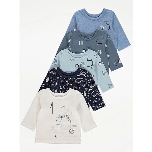 Bộ cotton bé trai George/tách lẻ