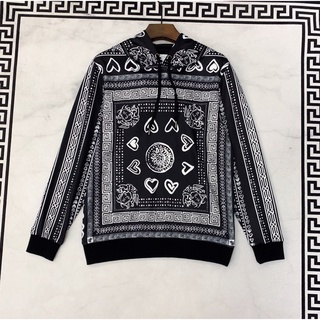 New autumn and winter 2020 men's hooded long-sleeved sweater Medusa style classic love hat long-sleeved T