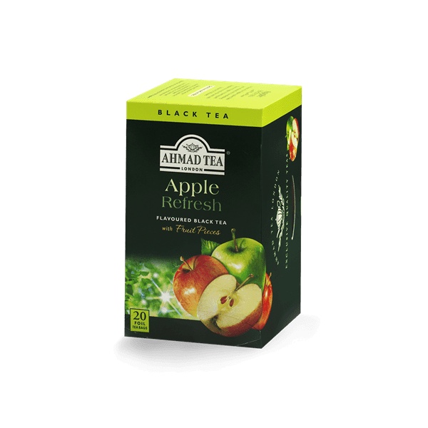 TRÀ AHMAD ANH QUỐC - TÁO (40g) - Apple Refresh - Loại quả được ưu chuộng nhất ở phương Tây