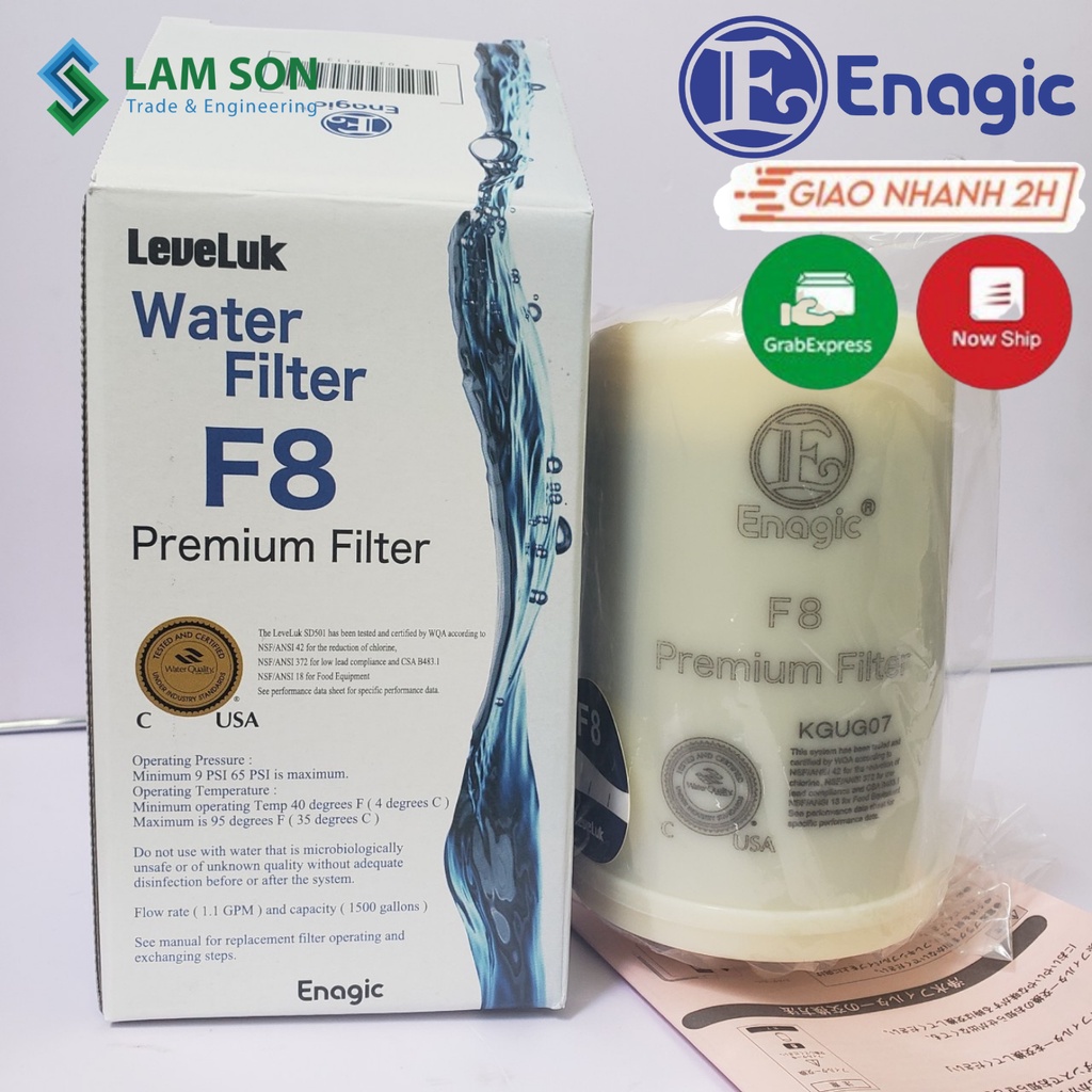 Lõi lọc, tim lọc nước Kangen Leveluk F8, FC1 Dùng cho máy Kangen Leveluk K8