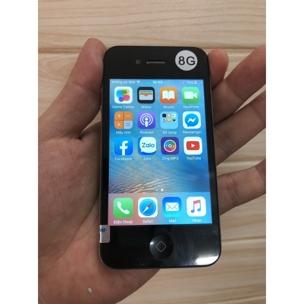 Điện Thoại iPHONE 4 8G 16G Có Khe Cắm Sim WiFi 3G Xem Phim Nghe Nhạc | BigBuy360 - bigbuy360.vn