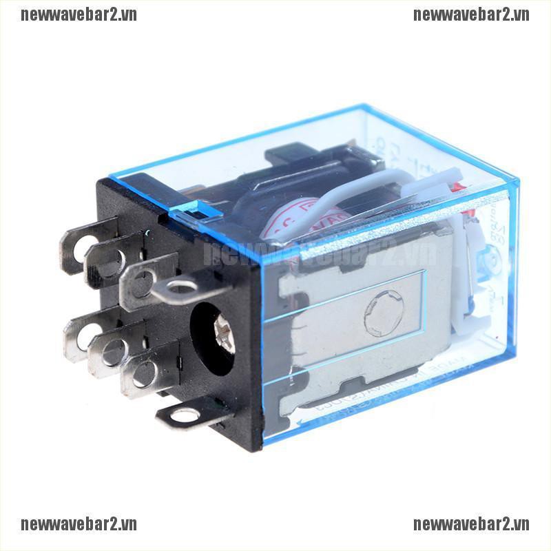 Set 2 Rơ Le Điện 10a Ac220V Ly2Nj Hh62P 8 Pins 2 Open Chuyên Dụng
