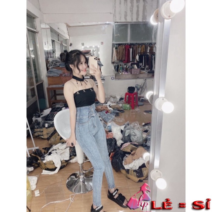 áo ống croptop phối 4 dây xích thun co giãn mẫu mới thời trang 2020 - Giá Sỉ-A37 | BigBuy360 - bigbuy360.vn