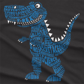 Áo thun nam Khủng long - Dinosaur - Đen