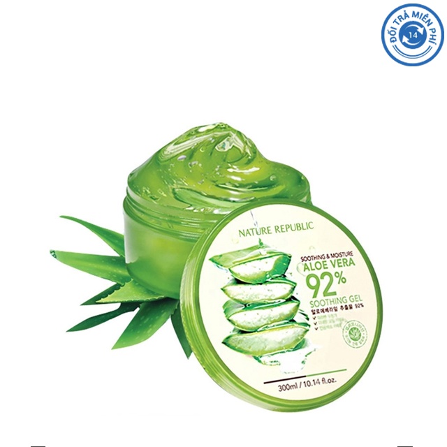 🍀Gel Lô Hội Nature Republic Aloe Vera 92% Soothing Gel  - 300ml 