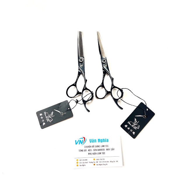 Kéo tỉa tóc chiến binh NK19 có hộp