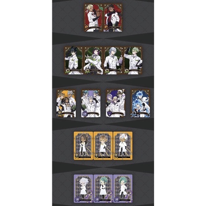 Gói thẻ nhân phẩm Disney Twisted Wonderland Metal Card Collection vol 2, vol 3